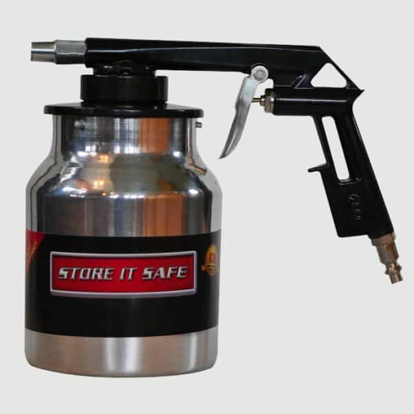Store it Save pressurized spray gun handle and canister